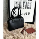 フェイクレザー ミニボストンショルダーバッグ | moment+ | 詳細画像43 