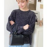 フェイクレザー ミニボストンショルダーバッグ | moment+ | 詳細画像48 