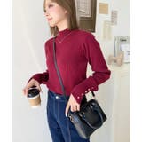 フェイクレザー ミニボストンショルダーバッグ | moment+ | 詳細画像51 