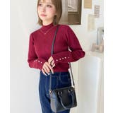 フェイクレザー ミニボストンショルダーバッグ | moment+ | 詳細画像52 