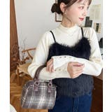 フェイクレザー ミニボストンショルダーバッグ | moment+ | 詳細画像57 