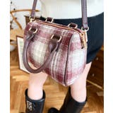 フェイクレザー ミニボストンショルダーバッグ | moment+ | 詳細画像77 