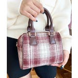 フェイクレザー ミニボストンショルダーバッグ | moment+ | 詳細画像78 