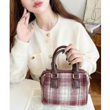 フェイクレザー ミニボストンショルダーバッグ | moment+ | 詳細画像80 