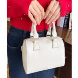 フェイクレザー ミニボストンショルダーバッグ | moment+ | 詳細画像9 