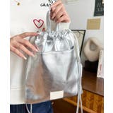 フェイクレザー2WAY巾着ショルダーバッグ | moment+ | 詳細画像16 