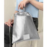 フェイクレザー2WAY巾着ショルダーバッグ | moment+ | 詳細画像22 