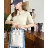 フェイクレザー2WAY巾着ショルダーバッグ | moment+ | 詳細画像25 