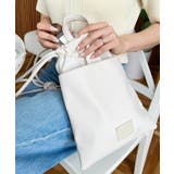 フェイクレザー2WAY巾着ショルダーバッグ | moment+ | 詳細画像29 