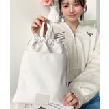 フェイクレザー2WAY巾着ショルダーバッグ | moment+ | 詳細画像32 