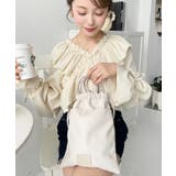 フェイクレザー2WAY巾着ショルダーバッグ | moment+ | 詳細画像38 