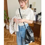 フェイクレザー2WAY巾着ショルダーバッグ | moment+ | 詳細画像8 