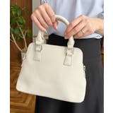 ショルダーステッチボストンハンドバッグ | moment+ | 詳細画像1 