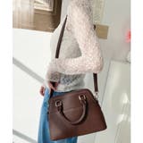 ショルダーステッチボストンハンドバッグ | moment+ | 詳細画像13 