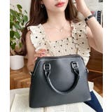 ショルダーステッチボストンハンドバッグ | moment+ | 詳細画像21 