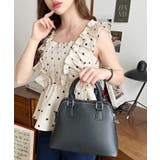 ショルダーステッチボストンハンドバッグ | moment+ | 詳細画像22 