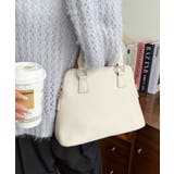 ショルダーステッチボストンハンドバッグ | moment+ | 詳細画像5 