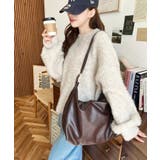 ワイドベルトフェイクレザーショルダーバッグ | moment+ | 詳細画像19 