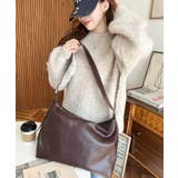 ワイドベルトフェイクレザーショルダーバッグ | moment+ | 詳細画像20 