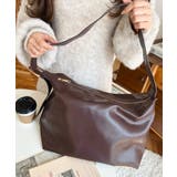 ワイドベルトフェイクレザーショルダーバッグ | moment+ | 詳細画像21 