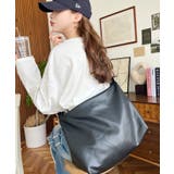 ワイドベルトフェイクレザーショルダーバッグ | moment+ | 詳細画像27 