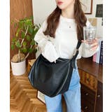 ワイドベルトフェイクレザーショルダーバッグ | moment+ | 詳細画像28 