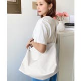 ワイドベルトフェイクレザーショルダーバッグ | moment+ | 詳細画像3 