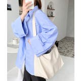 ワイドベルトフェイクレザーショルダーバッグ | moment+ | 詳細画像6 