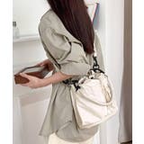 マルチポケット巾着ミリタリーバッグ | moment+ | 詳細画像9