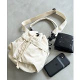 マルチポケット巾着ミリタリーバッグ | moment+ | 詳細画像2