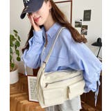 ダブルフラップポケットバッグ | moment+ | 詳細画像1 