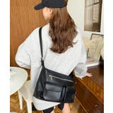 ダブルフラップポケットバッグ | moment+ | 詳細画像41 