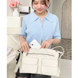 ダブルフラップポケットバッグ | moment+ | 詳細画像6 