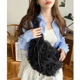 チュールフリルハーフムーンバッグ | moment+ | 詳細画像45 