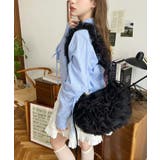 チュールフリルハーフムーンバッグ | moment+ | 詳細画像47 