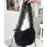 チュールフリルハーフムーンバッグ | moment+ | 詳細画像57 