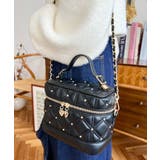 ハートチャームビジューキルティングバニティバッグ | moment+ | 詳細画像12 