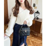 ハートチャームビジューキルティングバニティバッグ | moment+ | 詳細画像13 