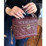 ハートチャームビジューキルティングバニティバッグ | moment+ | 詳細画像27 