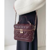 ハートチャームビジューキルティングバニティバッグ | moment+ | 詳細画像33 