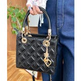 オリジナルチャーム付き2WAYキルティングバッグ | moment+ | 詳細画像14 