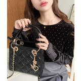 オリジナルチャーム付き2WAYキルティングバッグ | moment+ | 詳細画像21 