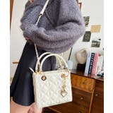 オリジナルチャーム付き2WAYキルティングバッグ | moment+ | 詳細画像29 