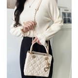 オリジナルチャーム付き2WAYキルティングバッグ | moment+ | 詳細画像37 