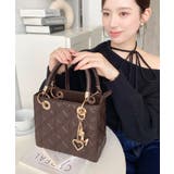 オリジナルチャーム付き2WAYキルティングバッグ | moment+ | 詳細画像4 