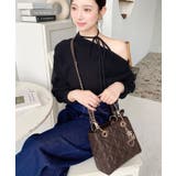 オリジナルチャーム付き2WAYキルティングバッグ | moment+ | 詳細画像5 