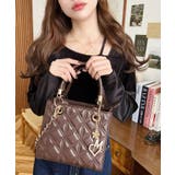 オリジナルチャーム付き2WAYキルティングバッグ | moment+ | 詳細画像7 