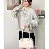 ロングハンドルボストンバッグ | moment+ | 詳細画像3