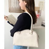 ロングハンドルボストンバッグ | moment+ | 詳細画像4