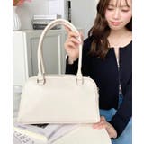 ロングハンドルボストンバッグ | moment+ | 詳細画像5